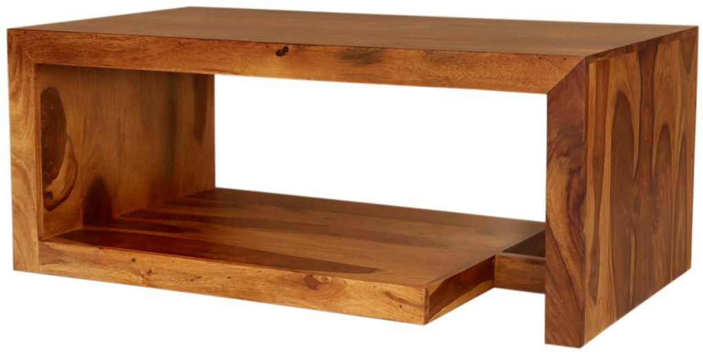 furniture-nabytek.cz - Drevený konferenčný stolík masív palisander 110x60x45