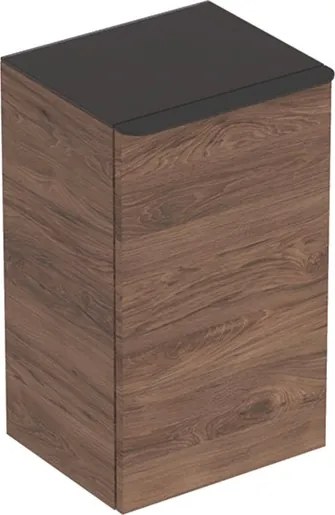 Geberit Smyle Square kúpeľňová skrinka nízka 36x60x32,6 cm orech 500.360.JR.1