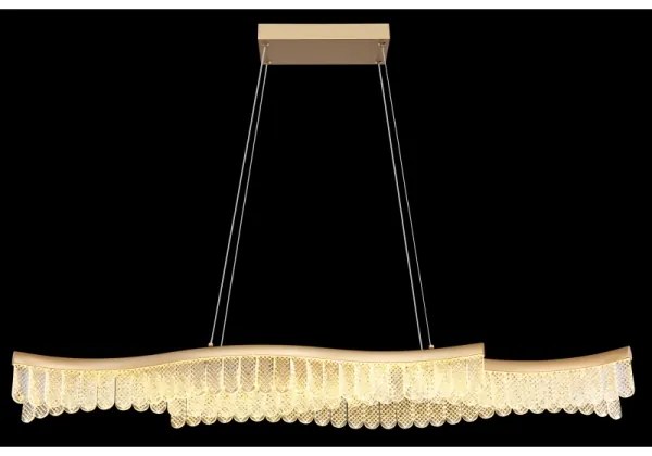 Globo 67348HG - LED Luster na lanku JULIET LED/35W/230V 3200K zlatá