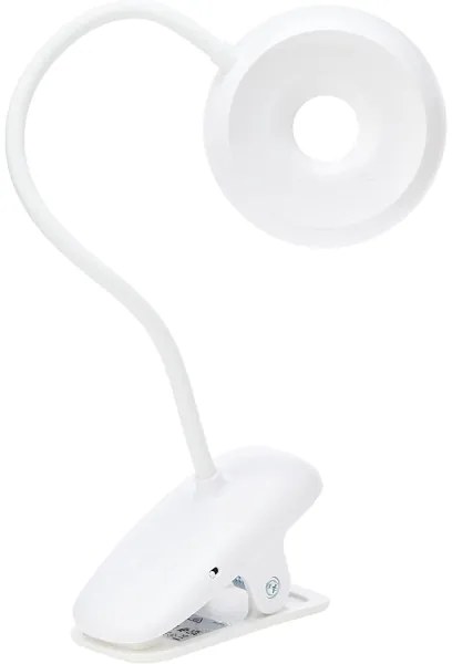 Philips - LED Stmievateľná lampa s klipom DONUTCLIP LED/3W/5V 1200 mAh biela