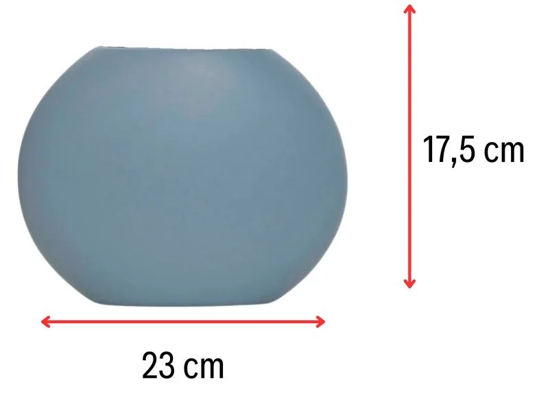 Flat Middle - Grey Blue