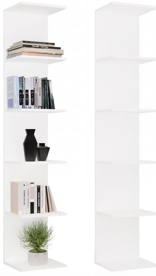 Regál FRAME 180 cm bílý