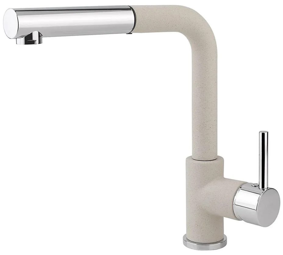 Concept BDG4527BE - Drezová batéria s vysúvateľnou sprškou 26,9 cm granit/béžová