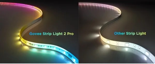 Govee - LED RGBWWIC Stmievateľný pásik Strip Light 2 Pro 5m Wi-Fi Matter
