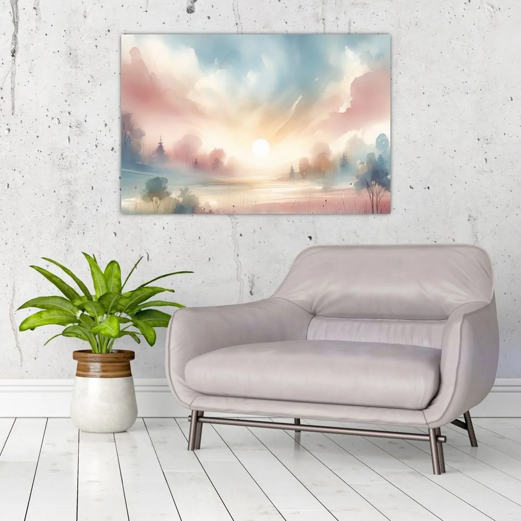 Obraz - Elegantná krajina (90x60 cm)