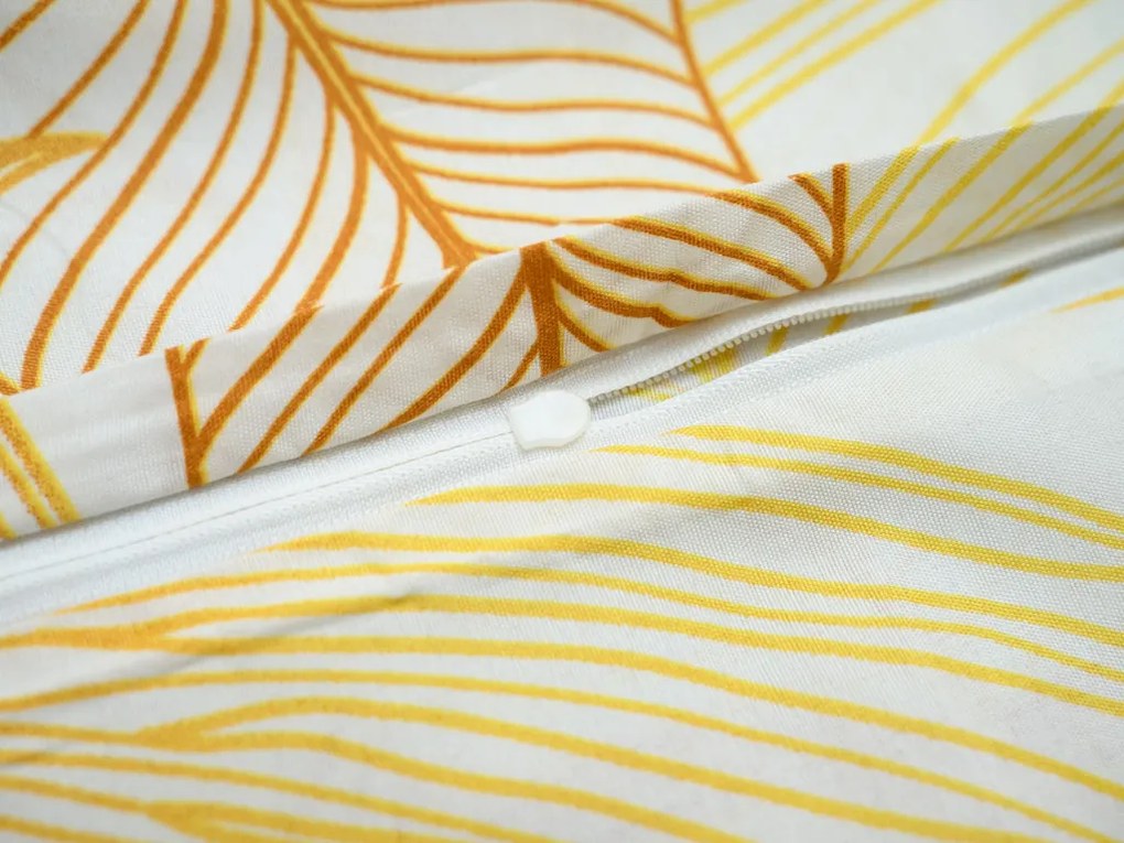 Obliečky z mikrovlákna PALMERA krémové Rozmer obliečky: 70 x 80 cm | 140 x 200 cm