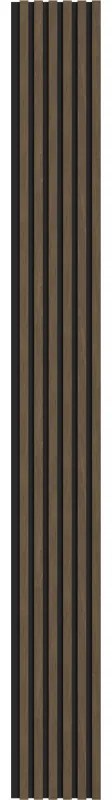 Mexen Lam-B, akustické stenové lamely 275 × 30 cm, HDF doska 4 mm, technická dyha, orech kakaový, S100-275307-3015-018