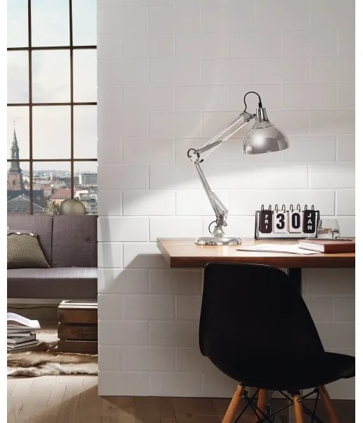 Eglo 94702 - Stolná lampa BORGILLIO 1xE27/40W/230V