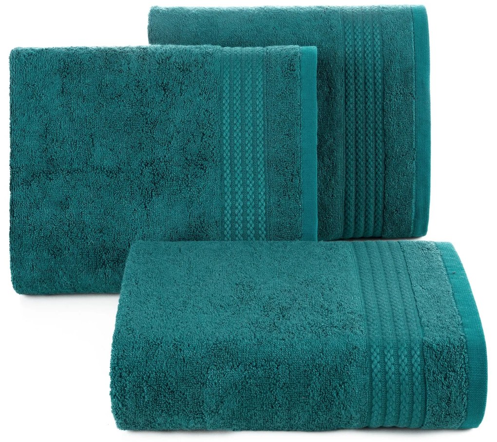 FROTÉ UTERÁK LARIS 70X140 CM TMAVOTYRKYSOVÁ