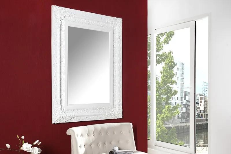 Nástenné zrkadlo Clermont biele