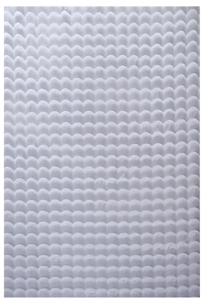 Ayyildiz Kusový koberec AMBIANCE 5110, Strieborná Rozmer koberca: 140 x 200 cm