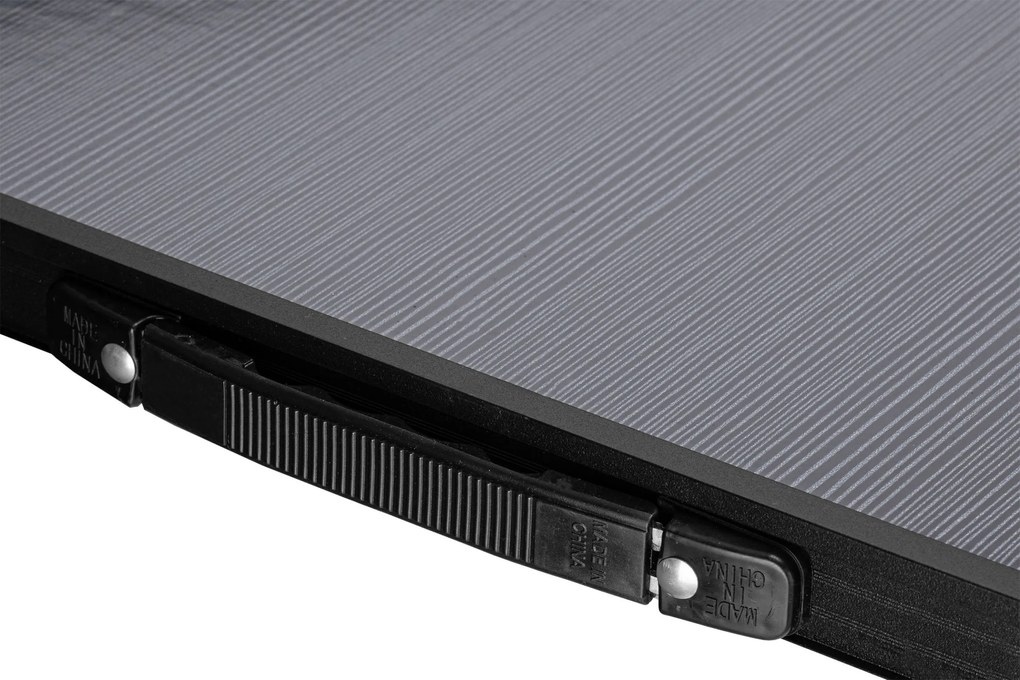 Kempingový set nábytku TRAMP čierny