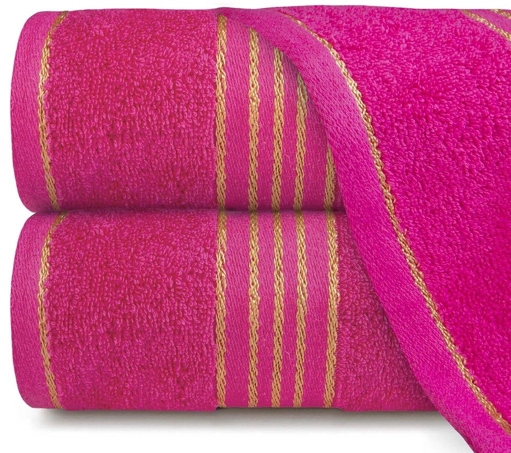 BAVLNENÝ UTERÁK TIWANO 30X50 CM RUŽOVÁ