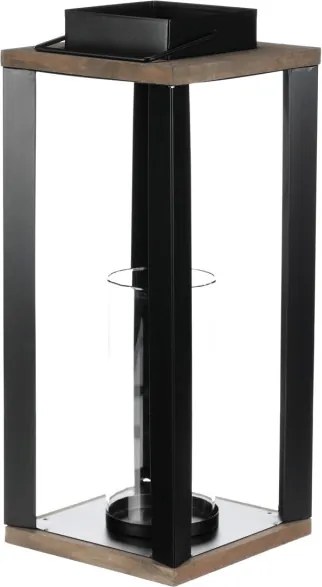 Lampáš čierny JS465-L
