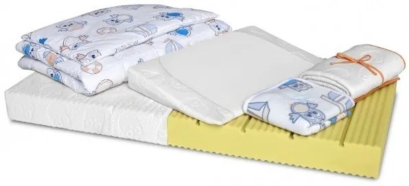 Moravia Comfort Detský set ROZÁRKA 60 x 120 cm, snímateľný poťah