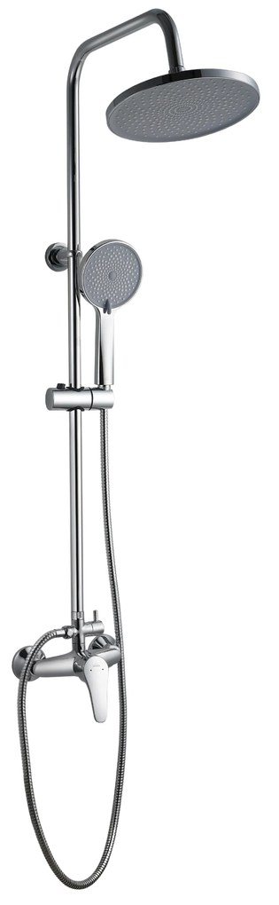 Invena Kalymnos, sprchová súprava s pákovou batériou, chrómová, INV-AU-28-001-V