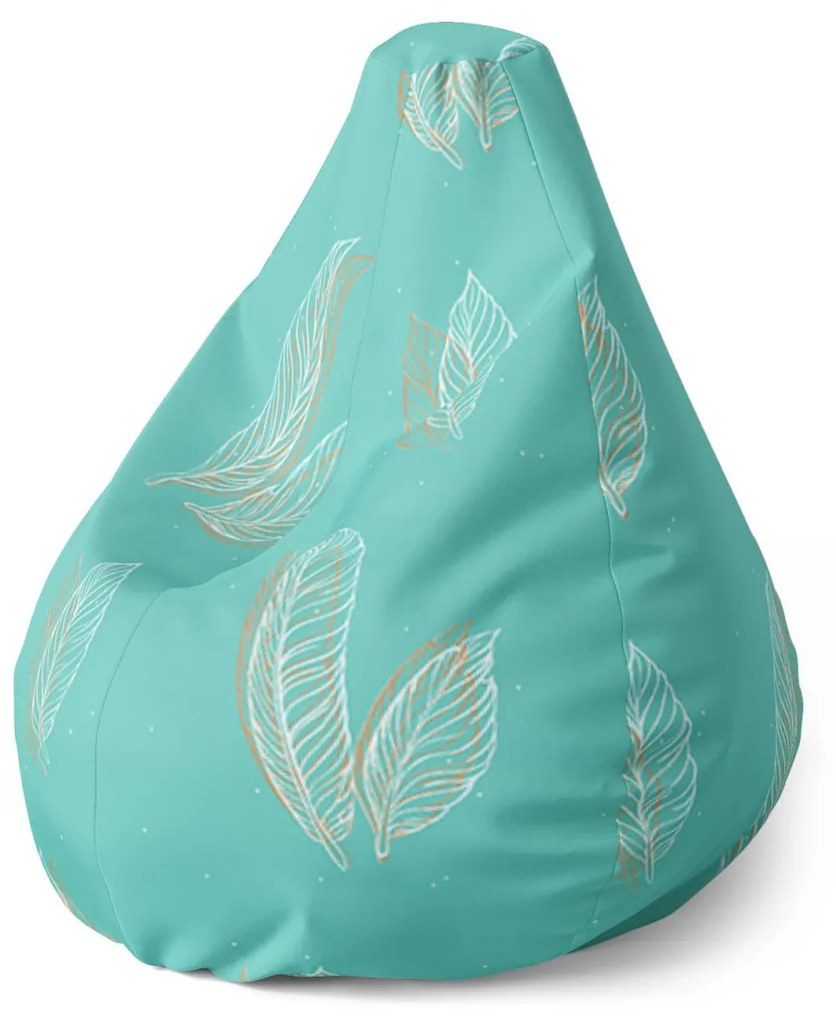Sablio Sedací vak Pear Pierka - 140 x 100 x 25 cm