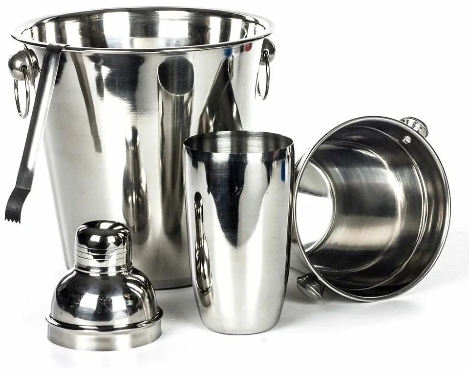 Barmanská súprava Bucket 3, 4-dielna