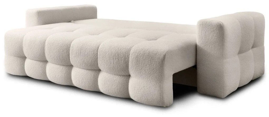 ROZKLADACIA POHOVKA ELODIE 3 MIESTNÁ QUELLE 03 KRÉMOVÁ BOUCLÉ