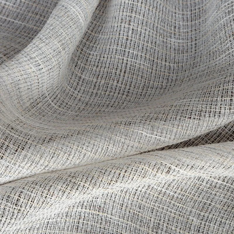 EUROFIRANY záves v ekologickom štýle 140 cm x 270 cm prírodná 100% polyester Rozmer varianty: 140 cm x 250 cm, Farba varianty: Béžová