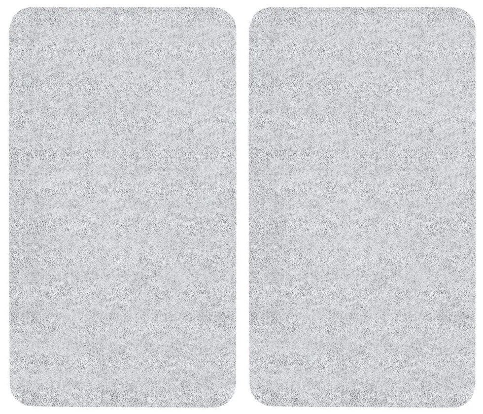 Kryty na sporák z tvrdeného skla v súprave 2 ks 52x30 cm Transparent - Allstar