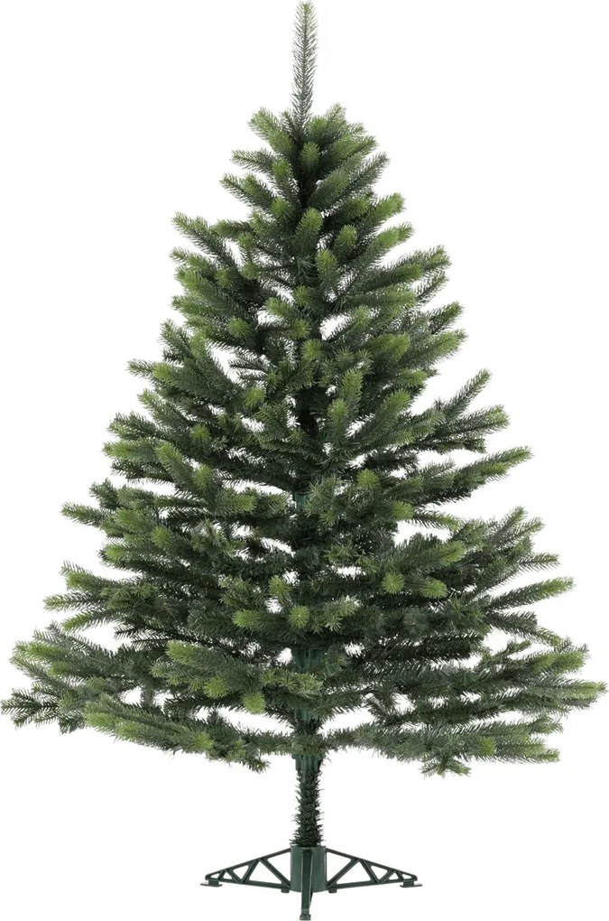 Strom vianočný - umelý smrek, 155 cm, zelený Farba: Zelená