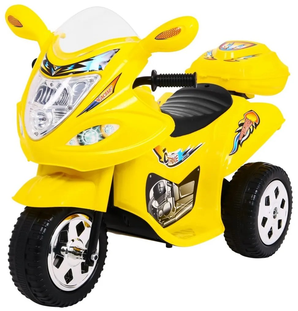 RAMIZ ELEKTRICKÁ MOTORKA BJX-088 - ŽLTÁ - 1x18 W - 1x 6V/4,5Ah - 2023