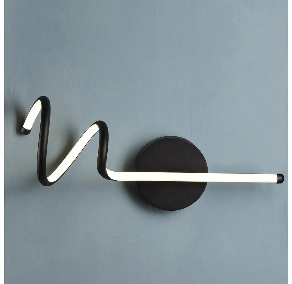 ONLI - LED Nástenné svietidlo TWIST LED/6W/230V 4000K čierna