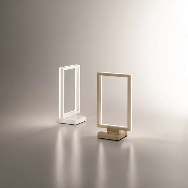 Fabas Luce 3394-30-225 - LED Stmievateľná stolná lampa BARD LED/15W/230V zlatá