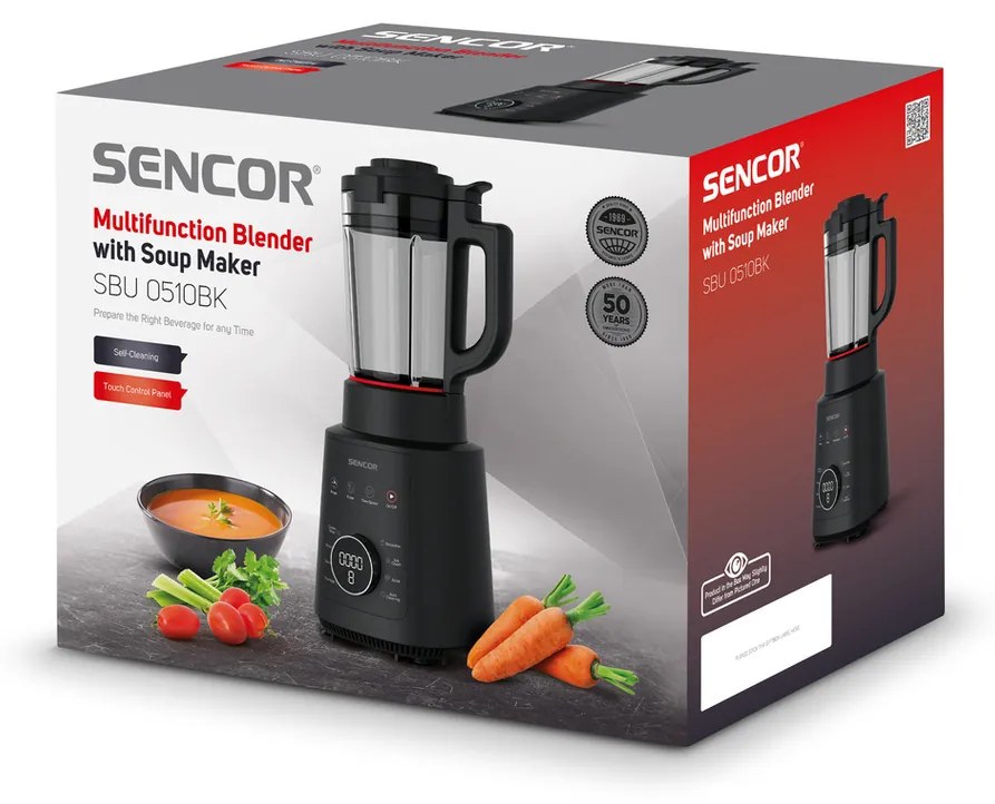 Sencor SBU 0510BK polievkovar s mixérom