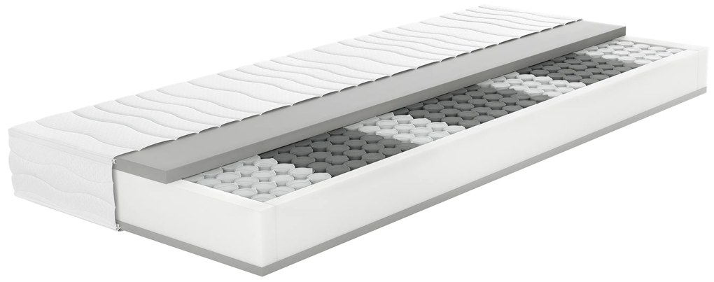 Livarno home 7-zónový matrac s pružinovým jadrom H2, 90 x 200 cm  (100372936)