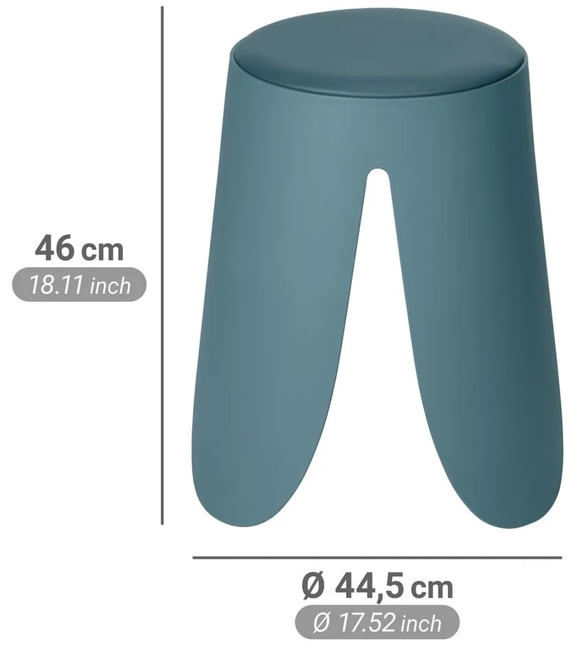 Plastová stohovateľná stolička v petrolejovej farbe Comiso – Wenko
