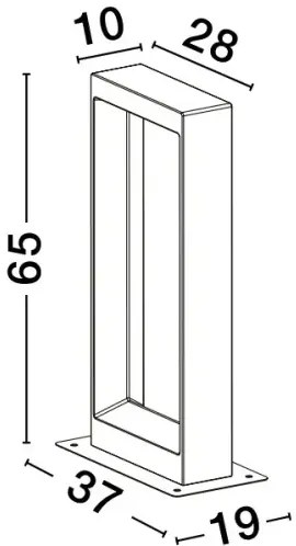 Vonkajšie LED lampa Cairo