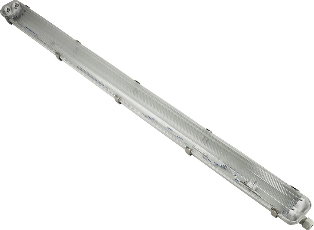 SADA 2x LED hermetických svietidiel Philips 2x128cm pre garáž a dielňu pre trubice