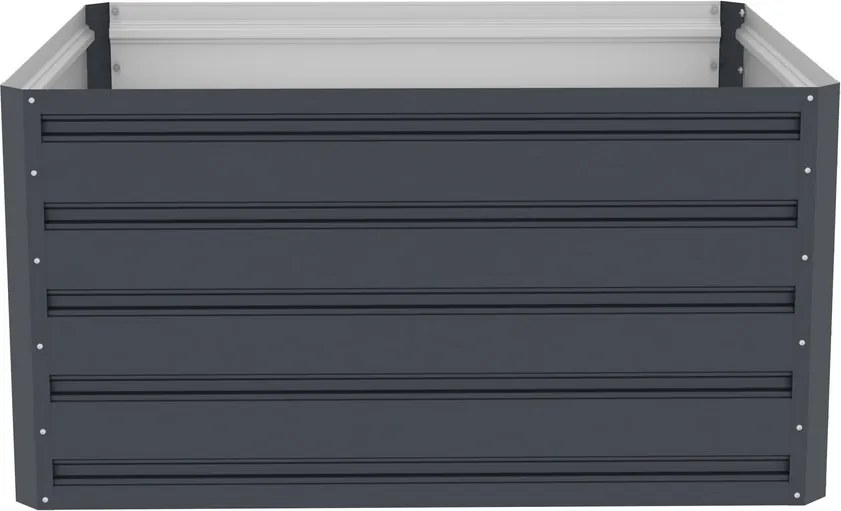 Vyvýšený záhon G21 Daisy 100 x 80 x 52 cm, plech,antracit