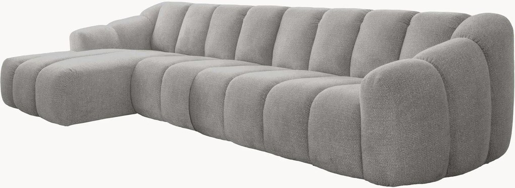 Ženilková rohová pohovka Shell