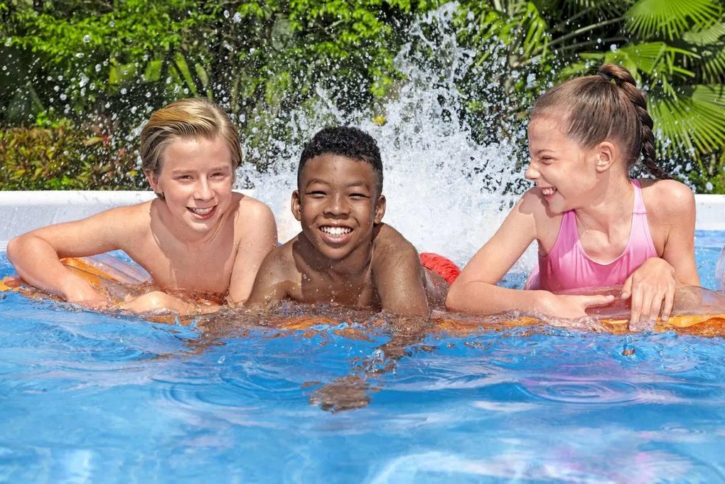 Rámový bazén Power Steel 488x244x122 sivý 16x8FT BESTWAY 6v1 - 56670