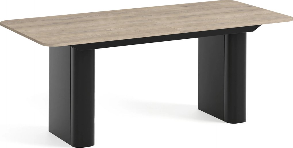 Moderný rozkladací jedálenský stôl VEDAT 180/276 - 200/296 cm Veľkosť stola: 180 - 276 cm