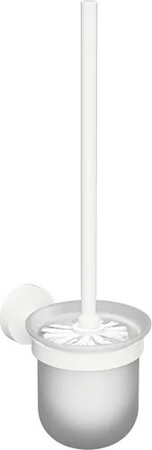 Bemeta Design WHITE: WC kefa, na zavesenie, sklo - 104113014
