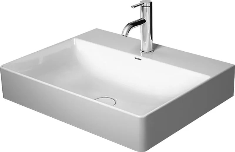 Duravit DuraSquare umývadlo 60x47 cm obdĺžnik biela 2353600041