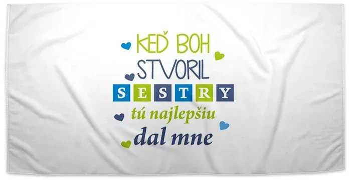 Sablio Uterák Keď Boh stvoril sestry - 30x50 cm