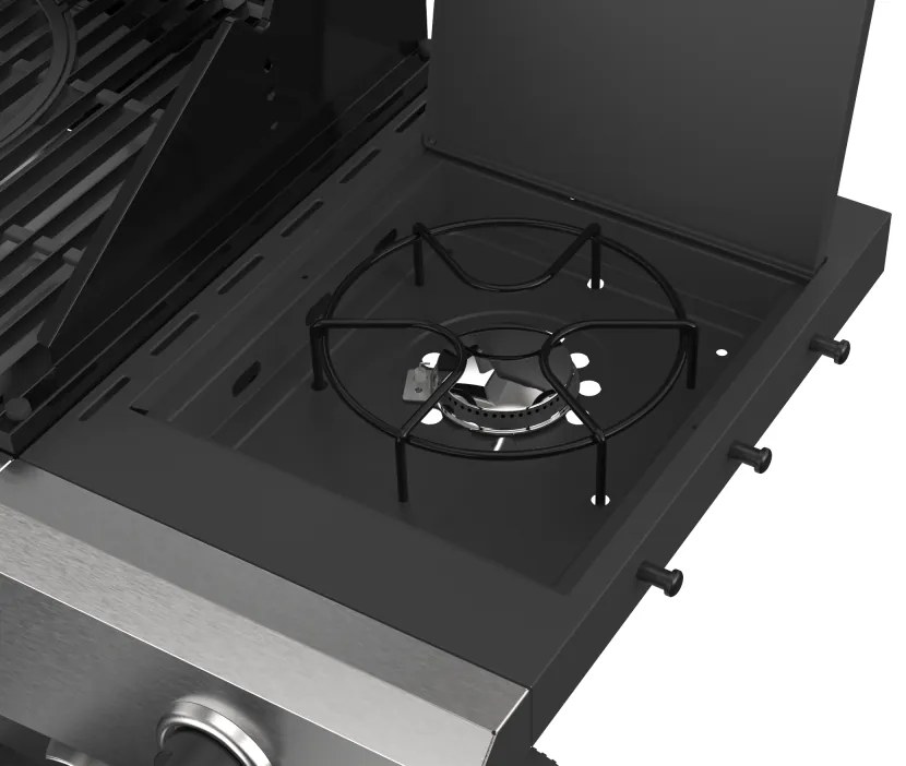 Plynový BBQ gril s bočným horákom AVENBERG NEVADA