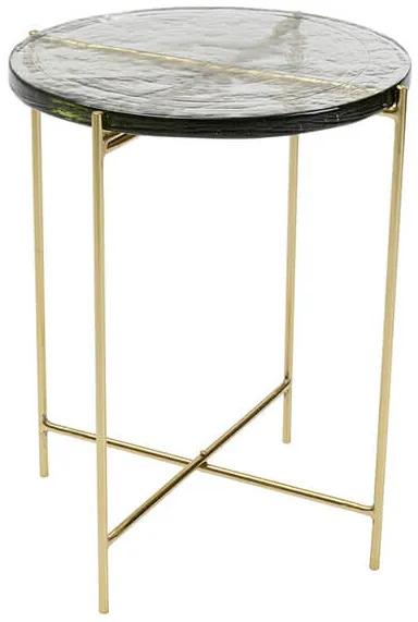 Ice príručný stolík o40 cm zlatý