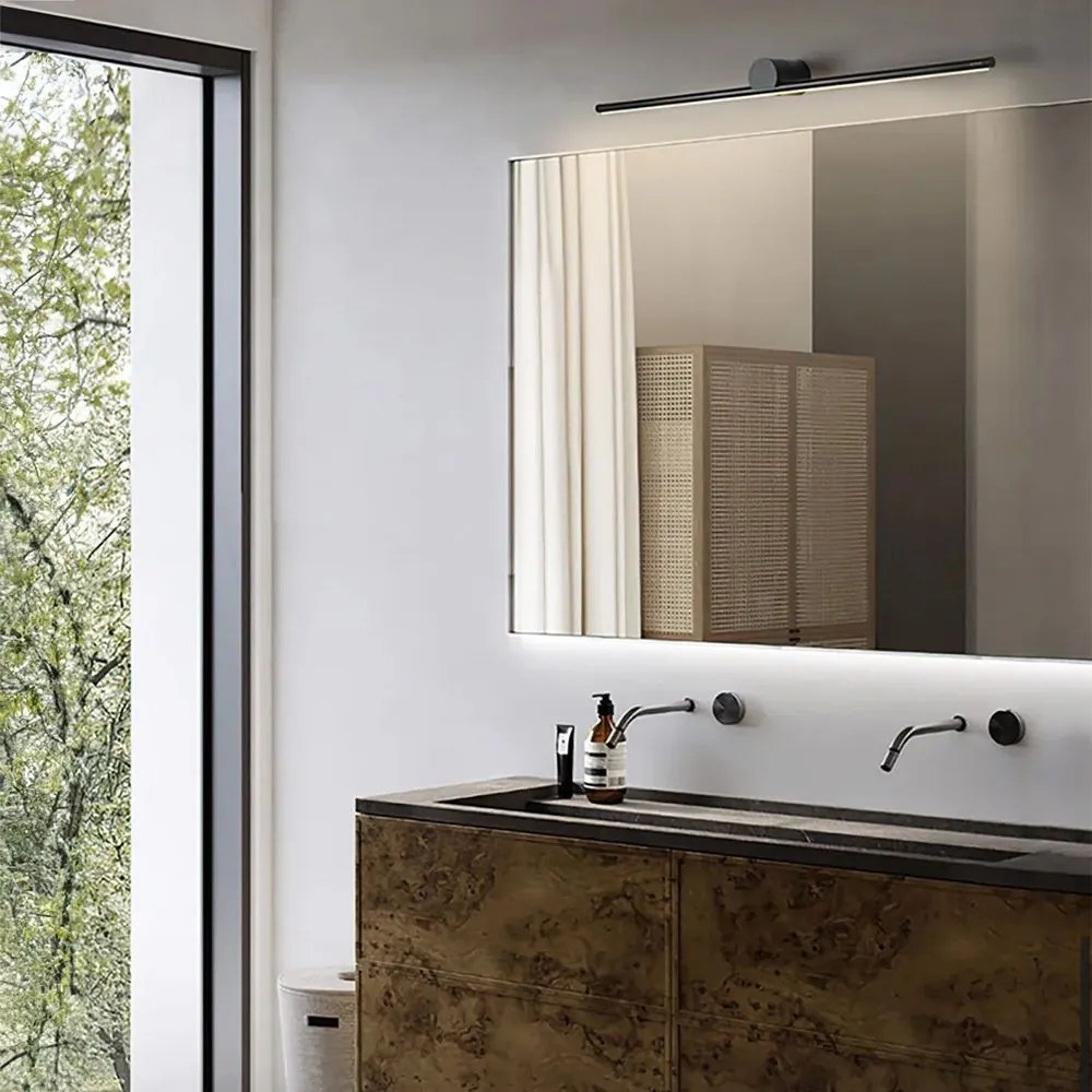 Toolight Toolight, LED nástenné svietidlo 40cm 6W 4000K APP1341-W, čierna, OSW-02431