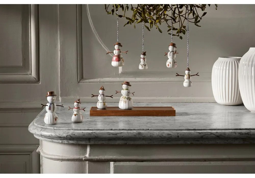 Porcelánová vianočná figúrka (výška 9 cm) Hammershøi Snowwife – Kähler Design