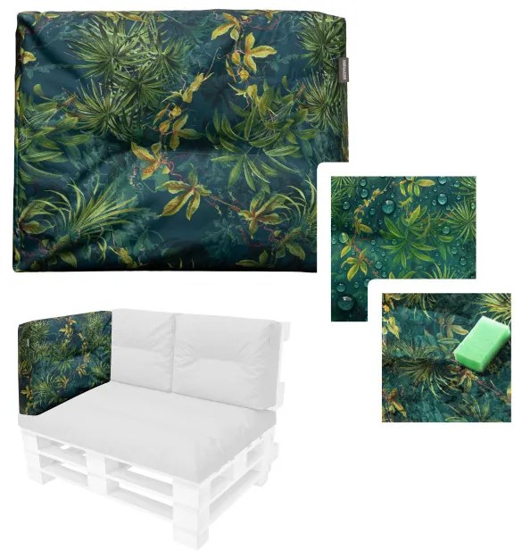 Záhradný vankúš FLORA ekolen, zelená tráva