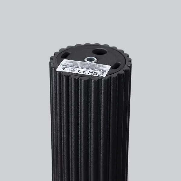 Sollux SL.1572 - Bodové svietidlo KARBON 1xGU10/10W/230V 60 cm čierna