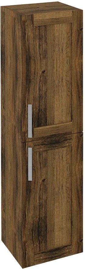 Sapho Sapho, AMIA skrinka vysoká 35x140x30cm, ľavá/pravá, dub Collingwood (AM021LP), AM020-1919