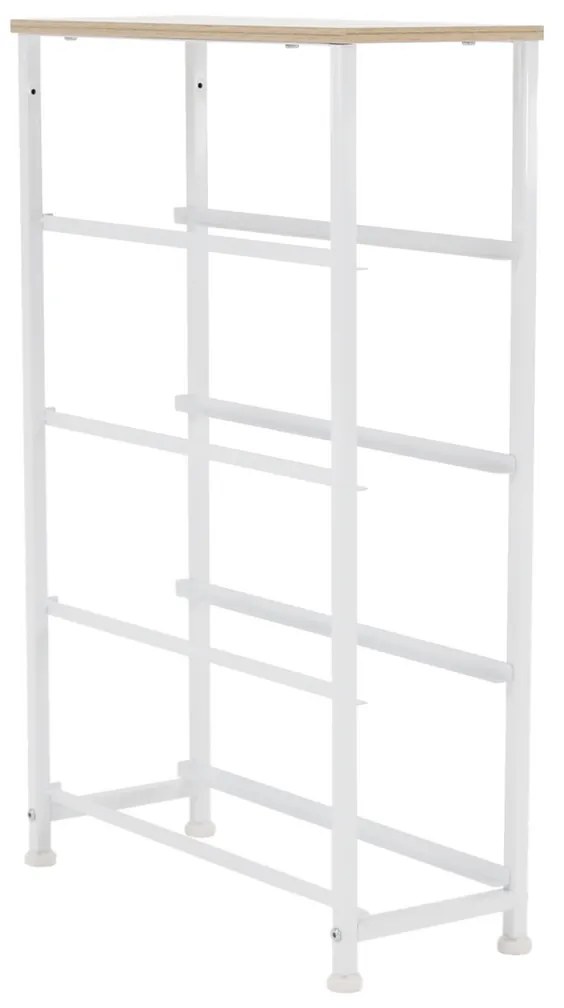 Komoda OFELIA s látkovými zásuvkami, biela