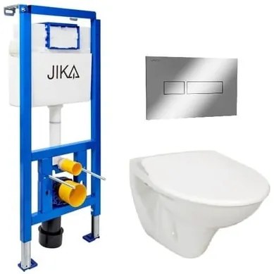 Závesný WC set Jika Nila do ľahkých stien / predstenový KMPLJIKASCS
